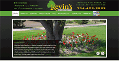 Desktop Screenshot of kevinslandscaping.com